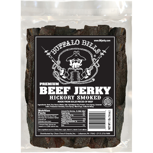 Buffalo Bills Premium Hickory Beef Jerky Pieces - 16oz